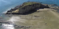 Le Breizh KAM au-dessus de la plage du Bile N° G0022247