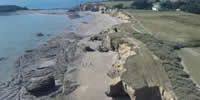 Le Breizh KAM au-dessus de la plage du Bile N° 012
