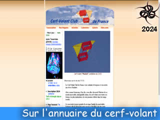 Cerf Volant Club de France - CVCF, référencé sur Breizh kam annuaire du cerf-volant - ID N°: 16