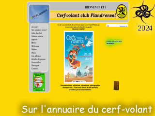 Cerf-volant club Flandr'envol, référencé sur Breizh kam annuaire du cerf-volant - ID N°: 343