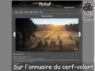 MyKap : site de photographies aériennes par cerf-volant. KAP, Aérophoto, référencé sur Breizh kam annuaire du cerf-volant - ID N°: 377