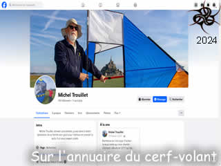 Michel Trouillet, référencé sur Breizh kam annuaire du cerf-volant - ID N°: 394