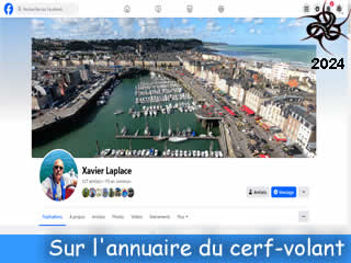 Xavier Laplace, référencé sur Breizh kam annuaire du cerf-volant - ID N°: 46