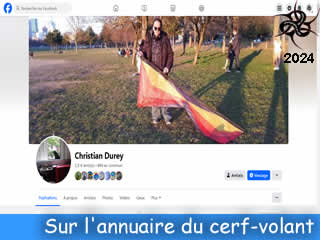 Christian Durey, référencé sur Breizh kam annuaire du cerf-volant - ID N°: 67
