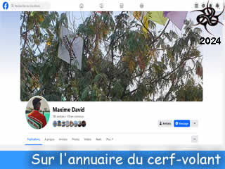 Maxime David, référencé sur Breizh kam annuaire du cerf-volant - ID N°: 72