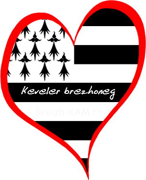 Logo de Keveler Brezhoneg, partenaire breton - Breizh KAM, les yeux du vent - breizh-kam.fr