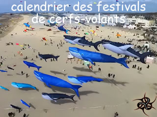 logo du calendrier des festivals de cerfs-volants en bleu via breizh-kam.fr