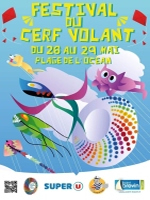 Affiche calendrier des festivals de cerfs-volants 2022 - Saint-Brevin - 44