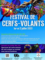 Miniature d'une affiche des festivals de cerfs-volants 2023