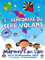 Affiche calendrier des festivals de cerfs-volants 2023 - Saint-Pierre (La R�union) - 974
