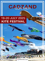 Affiche pour : Cadzand-Bad - 2025, calendrier des festivals de cerfs-volants ID118