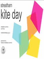 Affiche calendrier des festivals de cerfs-volants 2026 - Streatham - EN