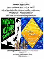 Affiche calendrier des festivals de cerfs-volants 2026 - San Damaso IT