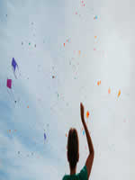 Affiche calendrier des festivals de cerfs-volants 2026 - Urbino - IT