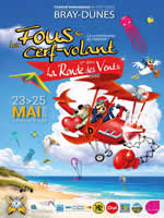 Logo de l'affiche du festival de cerfs-colants de Bray-Dunes (62), du 23-05 au 25-05-2026