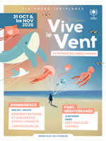 Logo de l'affiche du festival de cerfs-colants de Six-Fours-Plage (83), du 31-10 au 01-11-2026